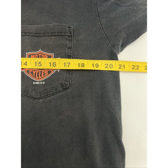 Vintage 1997 Single Stitch Harley Davidson T Shirt Size Large USA Made - Picture 8 of 10